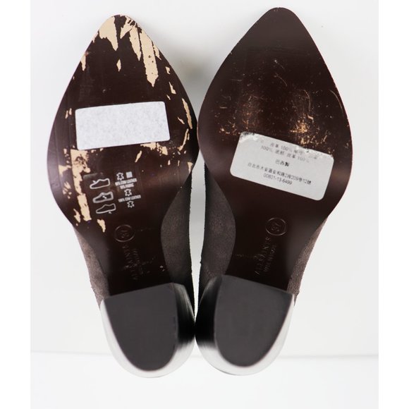 All Saints Senta Chelsea Bootie Suede in Mink Grey - Picture 6 of 7